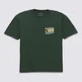 Vans Apparel and Accessories Off The Wall Sounds T-Shirt Green