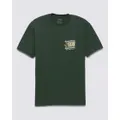 Vans Apparel and Accessories Off The Wall Sounds T-Shirt Green