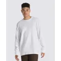 Vans Apparel and Accessories Nick Michel Long Sleeve T-Shirt White