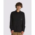 Vans Apparel and Accessories Sparwood Long Sleeve Woven Shirt Black