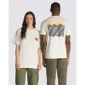 Vans Apparel and Accessories Future Currents Short Sleeve Tee White