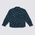 Vans Apparel and Accessories Derby Long Sleeve Blue