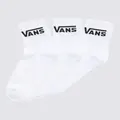Vans Apparel and Accessories Classic Half Crew Sock White