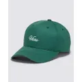 Vans Apparel and Accessories Fresh Script Structured Jockey Hat Green