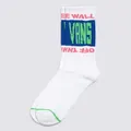 Vans Apparel and Accessories Whammy Crew Sock White
