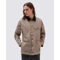 Vans Apparel and Accessories Drill Chore Coat Brown