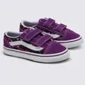 Vans Toddler Old Skool V Multi & Purple