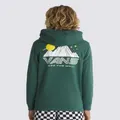 Vans Apparel and Accessories Kids Space Camp Pullover Hoodie Green