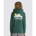 Vans Apparel and Accessories Kids Space Camp Pullover Hoodie Green