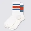 Vans Apparel and Accessories Better Stripe Crew Sock White