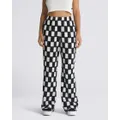 Vans Apparel and Accessories Benton Checker Easy Pant Black & White