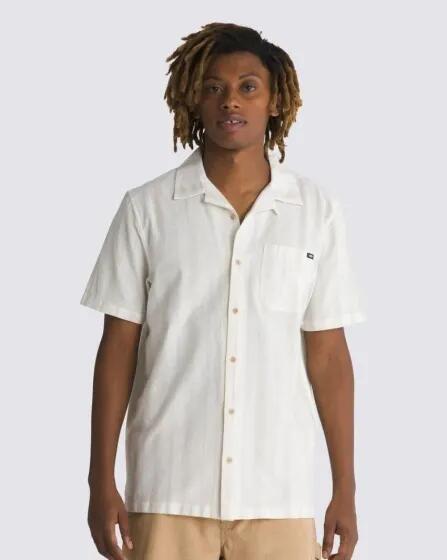 Vans Apparel and Accessories Carnell Buttondown Shirt White