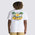 Vans Apparel and Accessories Down Time T-Shirt White