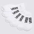 Vans Apparel and Accessories Classic Super No Show 3 Pack White