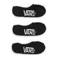 Vans Apparel and Accessories Classic Super No Show Socks 3 Pack (9.5-13) Black