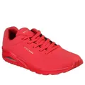 Skechers Uno - Stand On Air Wide Fit Red