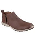 Skechers Relaxed Fit: Reggae Fest 2.0 - Zip On By Brown