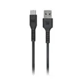 Monster USB-C to USB-A Thermo Plastic Elastometer Cable - Black 2m