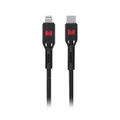 Monster Lightning to USB-C Braided Cable - Black 2m