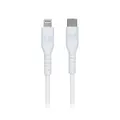 Monster Lightning to USB-C Thermo Plastic Elastometer Cable - White 2m
