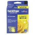Genuine Brother LC67 Yellow