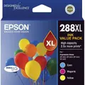 Genuine Epson 288 XL CMY Pack