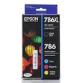 Genuine Epson 786 Colour Pack (LY) Plus Black (XL)