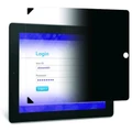 3M Easy-On Privacy Filter for Apple iPad 2nd/3rd/4th Gen. - Landscape Black - 24.6 cm (9.7") iPad