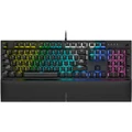 Corsair K60 RGB Pro SE Mechanical Gaming Keyboard - Black Cherry Viola Black Switch