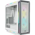 Corsair iCUE 5000T RGB White ATX Mid Tower Gaming Case Tempered Glass, CPU Cooler Support Upto 170mm, GPU Support Upto 400mm, 7+2 (Vertical) PCI Slot