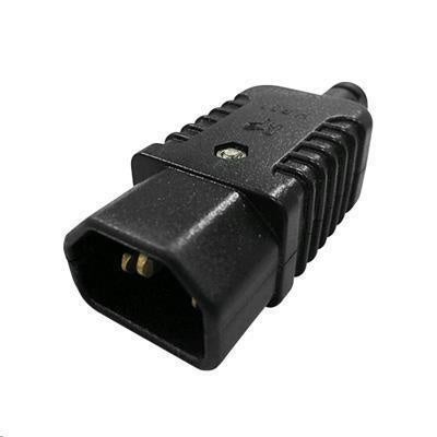 Dynamix PA-IEC14 IEC Plug Male C14 - 10A - Re-wireable - Screw Terminals