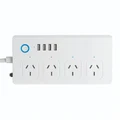 Brilliant Smart Smart WiFi Powerboard with USB Chargers, 1.4m cable length, Access and manage your home electronics, appliances or devices from anywhe