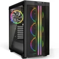 be quiet Pure Base 500FX Black Mid Tower Case Tempered Glass CPU Cooler Support Up to 190mm - GPU Support Up to 369mm, 7xPCI Slots - 360mm Radiator Su