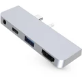 HyperDrive USB-C Hub for Surface Go - Silver