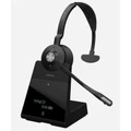 Jabra Engage 75 DECT Wireless On-Ear Headset with Charging Stand, Mono - Teams Certified 2-Mics Noise Cancellation / Busy Light / Fast Charge / Up to