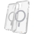 Gear4 iPhone 14 Plus (6.7") Crystal Palace Snap Case - Crystal Clear Compatible with MagSafe Charging - D3O Impact Protection Technology - Slim Design