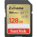 SanDisk Extreme 128GB SDXC UHS-I SD Card Read up to 180MB/s - Write up to 90MB/s - V30 - U3 - C10