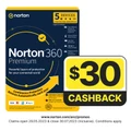 NortonLifeLock Norton 360 Premium 1 User 5 Devices 12 month 100GB PC Cloud Backup Includes Secure VPN Generic ENR RSP DVDSLV GUM