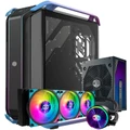 Cooler Master COSMOS INFINITY E-ATX Ultra Tower Case 30th Anniversary Edition with 1300W 80Plus Platinum PSU, PL360 Flux 30th Anniversary Edition 360m