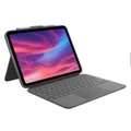 Logitech Combo Touch Keyboard Case With Trackpad For iPad 10.9" (10th Gen) - Oxford Grey