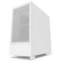 NZXT H5 White Flow Edition ATX MidTower Gaming Case Tempered Glass, CPU Cooling Support Upto 165mm, GPU Support Upto 365mm, 280mm Radiator Supported,