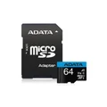 ADATA Premier 64GB MicroSDXC with SD Adapter , Read up to 100MB/s