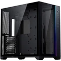Phanteks MagniumGear NEO Qube 2 ATX MidTower Gaming Case Tempered Glass, Black, CPU Cooler Support Upto 148mm, GPU Support Upto 410mm, 8X PCI Slot, 36