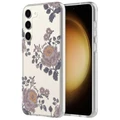 COACH Galaxy S23 5G Protective Case - Moody Floral - Blush Slim Shape & Lightweight - Co-molded Construction - Scratch Resistant