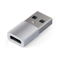 SATECHI USB-A to USB-C Adapter (Silver) work with Mouse USB-C- Keyboard / USB Hub / USB-C Lan /External SSD - Will not work with USB-C to HDMI & Displ