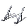 Nulaxy A2 Aluminum Laptop Stand - Grey, 7-Angles Height, Compatible with 10"-17" Apple MacBook / Laptops