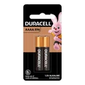 Duracell 2551128 Coppertop Alkaline AAAA Battery, Pack of 2 E96 1.5v