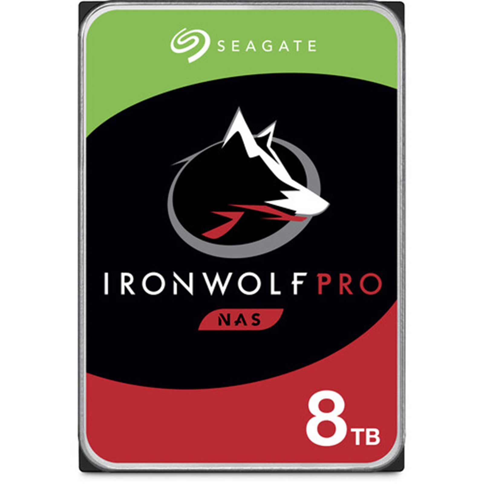 Seagate IronWolf Pro 8TB Internal HDD SATA 6Gb/s - 7200 RPM - 256MB Cache - Perfect for 1-16 BAY NAS system - 5 years warranty