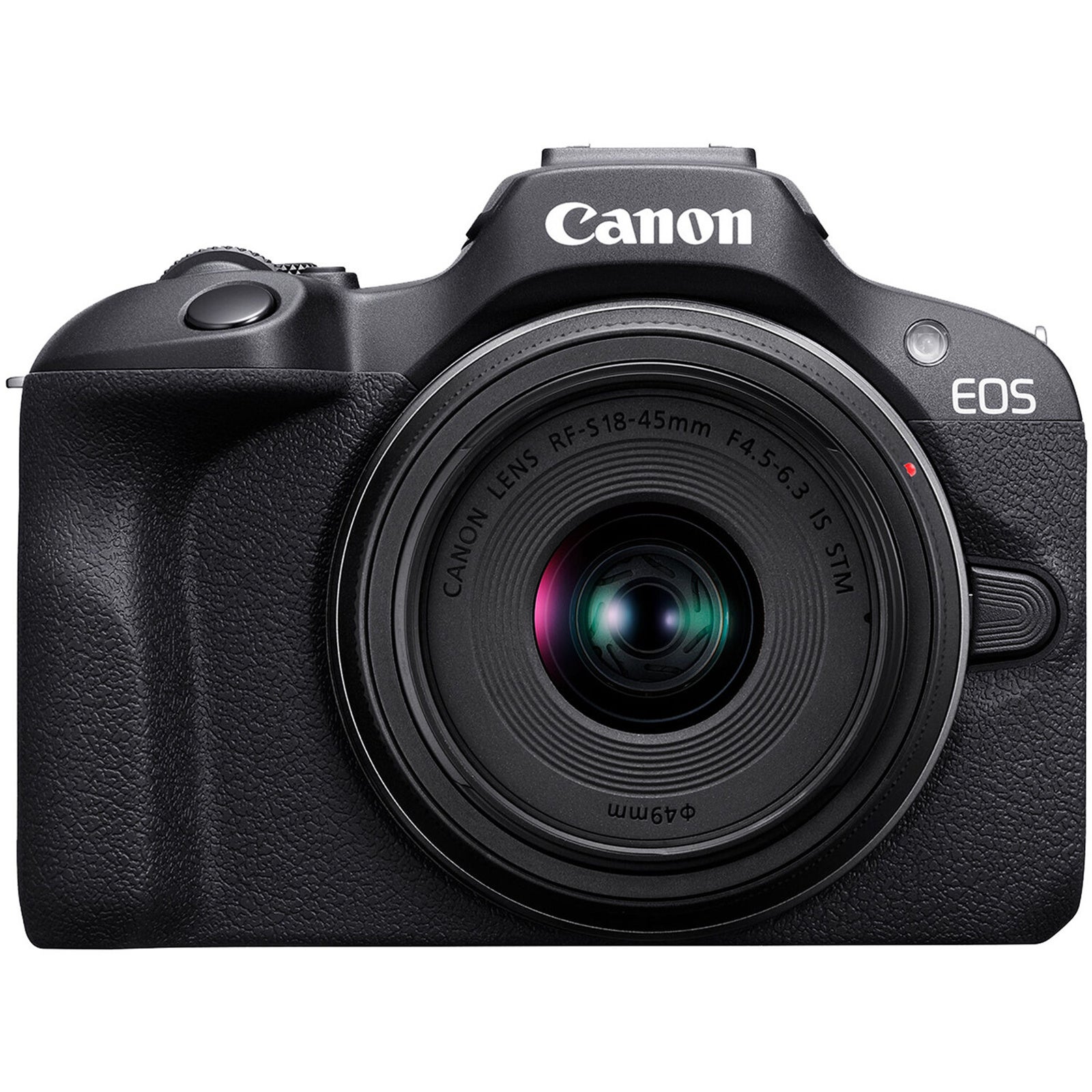 Canon EOS R100 Mirrorless Camera with 18-45mm Lens 24.2MP APS-C Sensor - 4K24p Video with Crop - FHD 60p - Wi-Fi & Bluetooth - (RF-S 18-45mm f/4.5-6.3