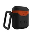 Urban Armor Gear UAG Hard Case V2 for Apple AirPods (2nd Gen) - Black/Orange
